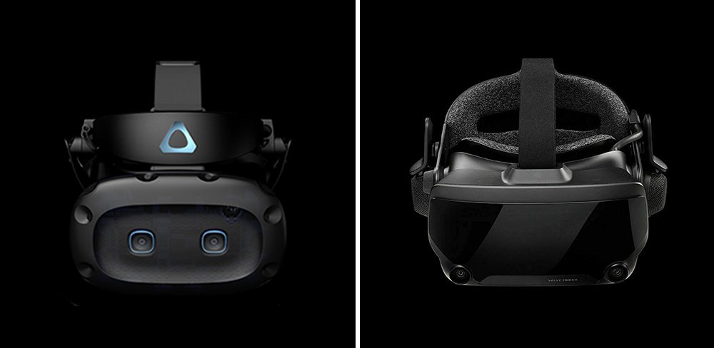 HTC Vive Cosmos Elite vs Valve Index VR Headset Comparison