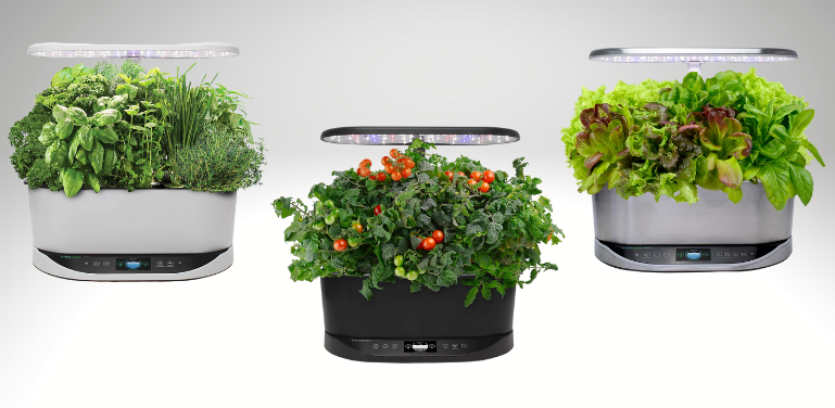 AeroGarden Bounty vs Bounty Basic vs Bounty Elite Design Comparison