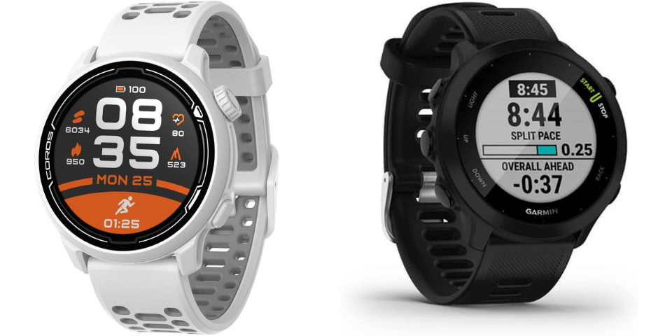Coros Pace 2 vs Garmin Forerunner 55 Usage and Battery Life
