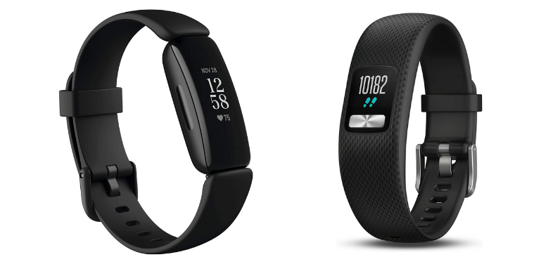 which is better fitbit inspire or garmin vivofit 4