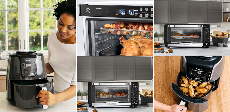 Gourmia vs Ninja Air Fryer and Toaster Ovens Comparison