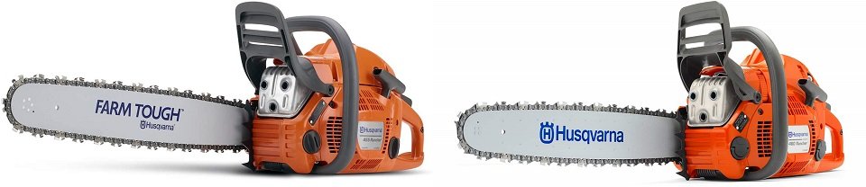 Husqvarna 455 vs 460 Main Features