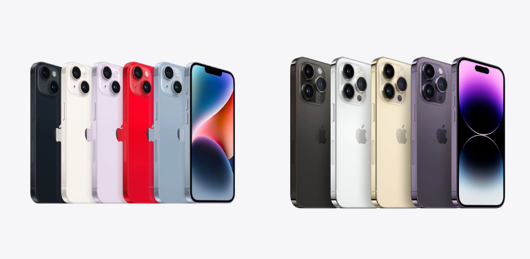 iphone 14 vs 14 pro vs 14 pro max features