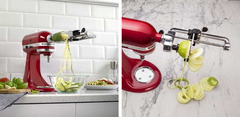 KitchenAid Spiralizer vs Spiralizer Plus