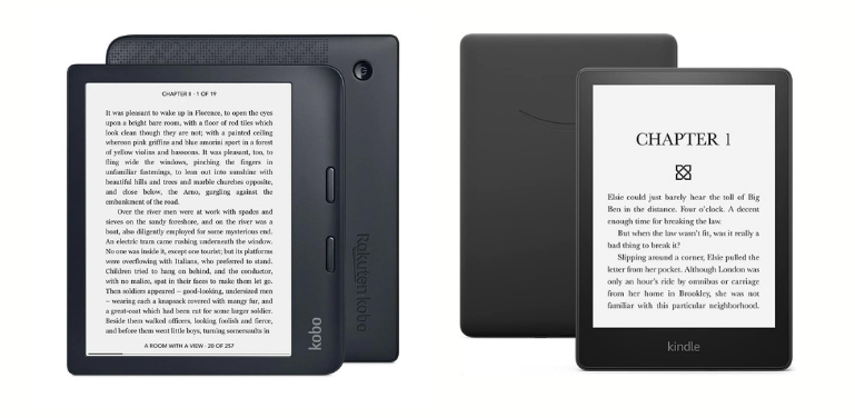 Kobo Libra 2 vs Kindle Paperwhite