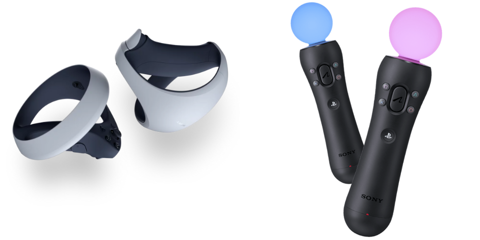 PlayStation VR2 vs VR1 Usage and Controllers