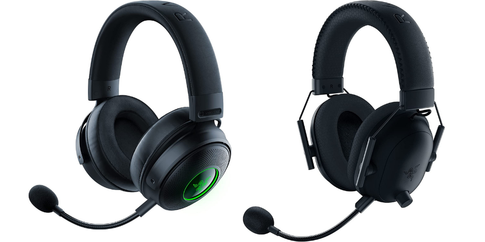 razer kraken v3 pro vs blackshark v2 pro design