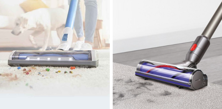tineco a11 hero vs dyson v8