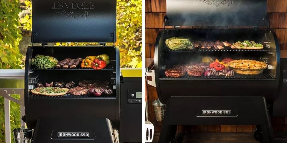 Traeger Ironwood 650 vs 885 Cooking Performance