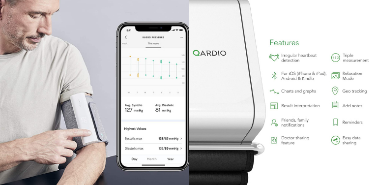 Withings vs Qardio Blood Pressure Monitor Features