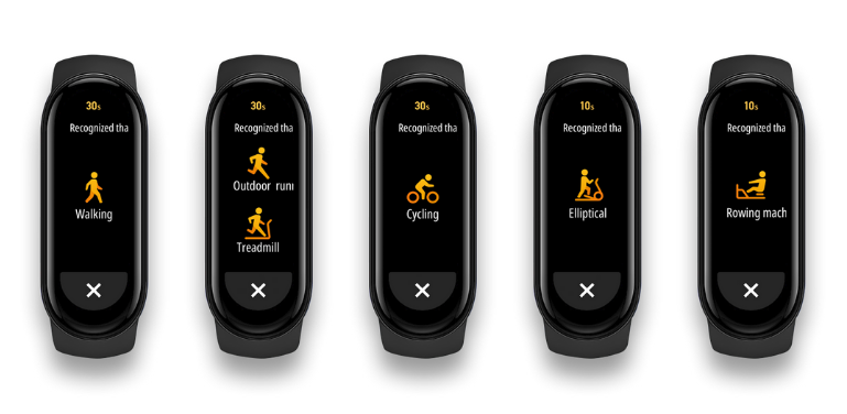 Xiaomi Mi Band 5 vs 6 Sports Mode and Fitness Features