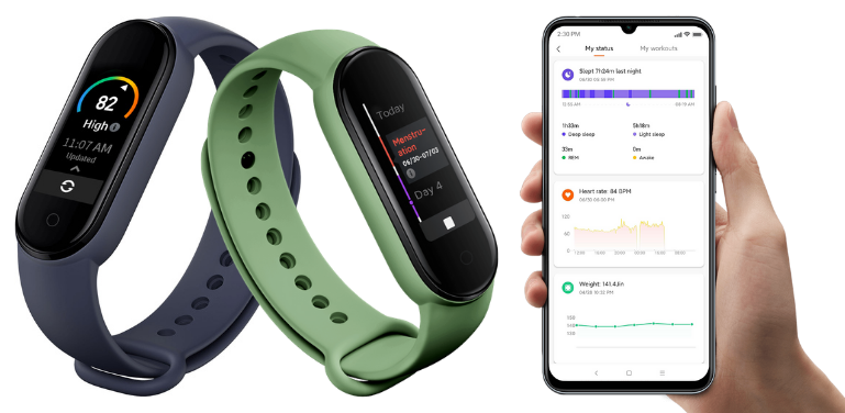 Xiaomi Mi Band 5 vs 6 Health Monitoring Features Review